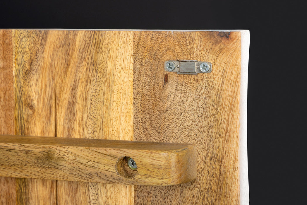 Sideboard Rigi 180cm 3D Mangoholz weiß