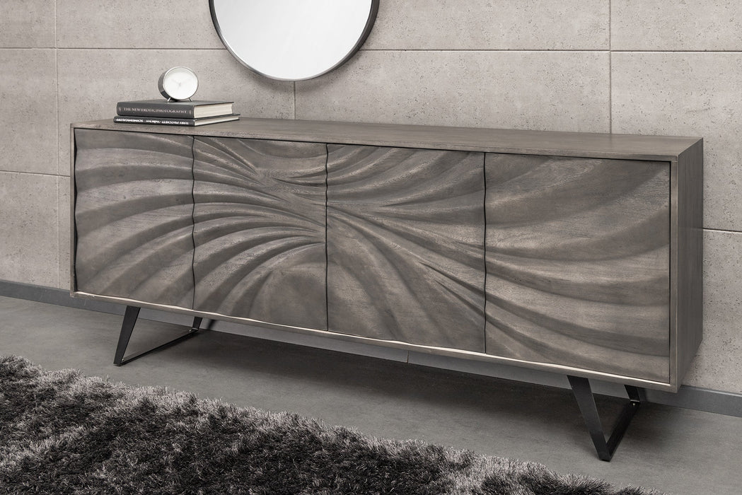 Sideboard Tropical 175cm Akazie grau