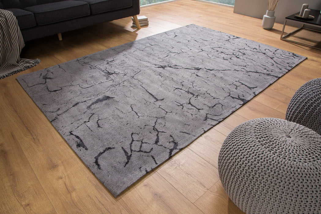 Teppich Fragmente 240x160cm grau