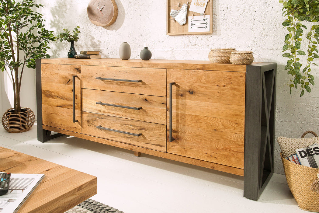 Sideboard Lötschtal 200cm Wildeiche