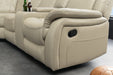 Kinosessel HOLLYWOD 5-Sitzer Kunstleder beige - Bild 8