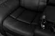 Kinosessel HOLLYWOD 5-Sitzer Kunstleder schwarz - Bild 5