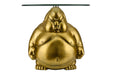 Couchtisch SUMO 55cm rund Glas gold