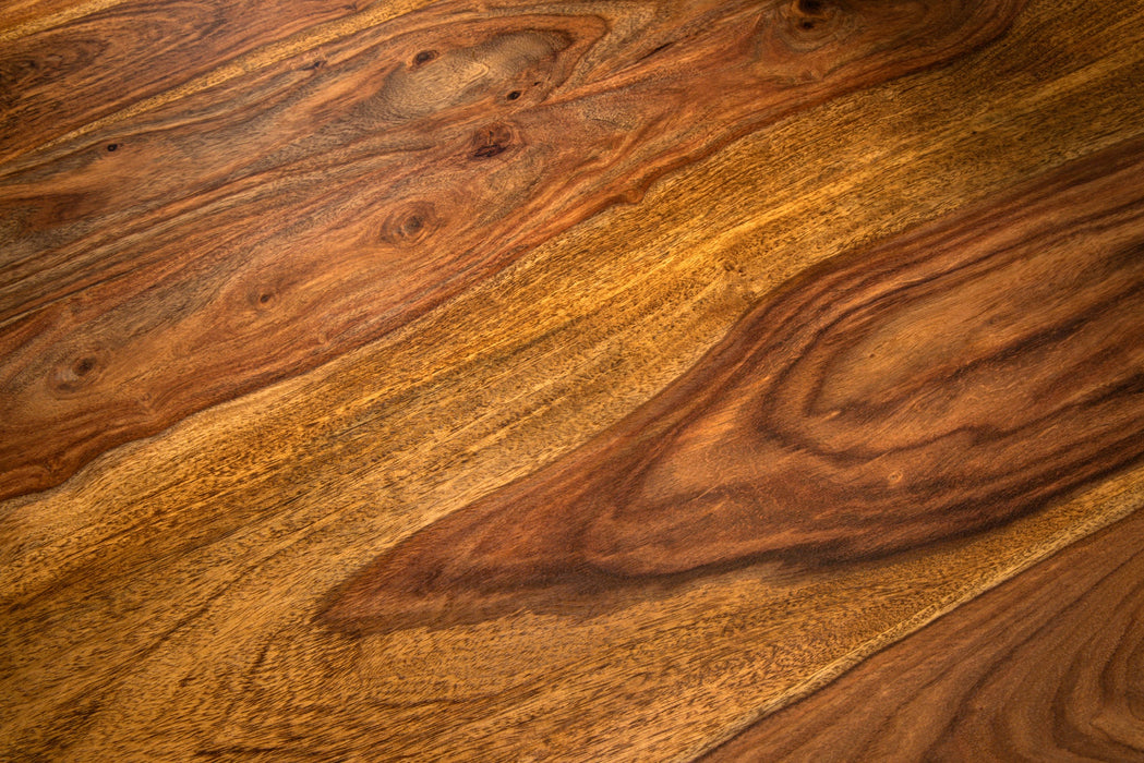 Esstisch Opal Ø 120cm rund Sheesham Timber braun Rock finish - Bild 5