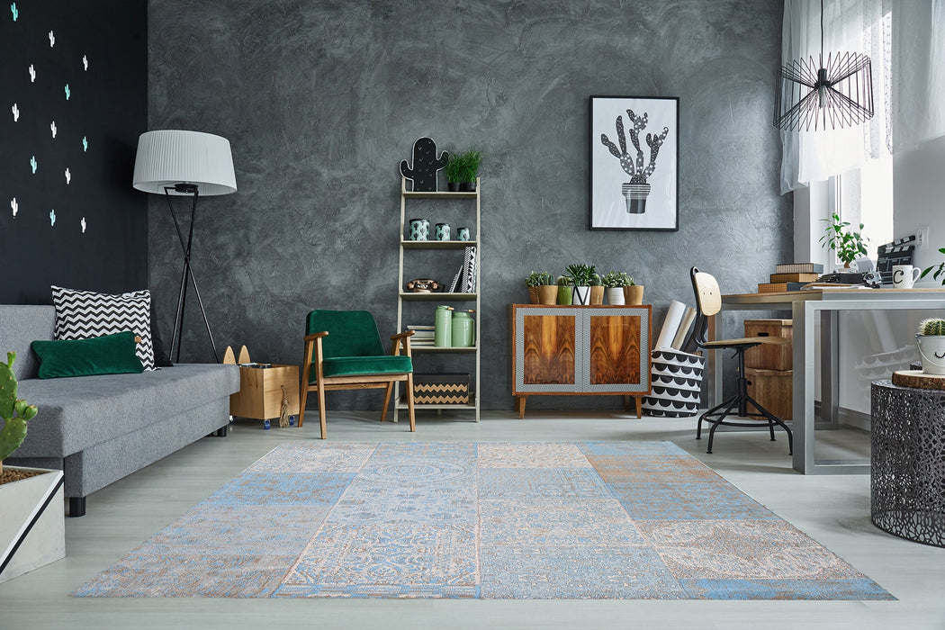 Teppich Louis 240x160cm hellblau