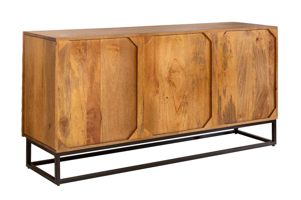 Sideboard Val Ferret 140cm Mango braun