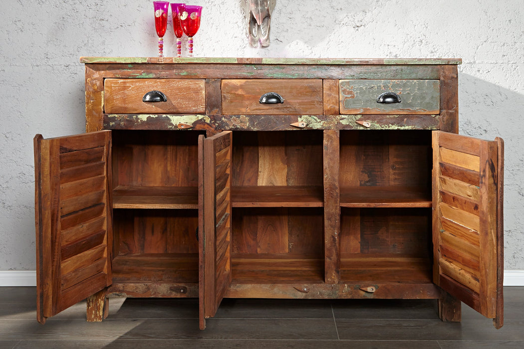 Sideboard Grand Combin 125cm aus Recyclingholz