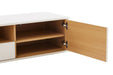 TV-Board Penthouse 200cm hängend weiß natur - Bild 6