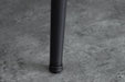 Esstisch Suite 120cm grau Rockoptik mit schwarzem Metallgestell - Bild 7