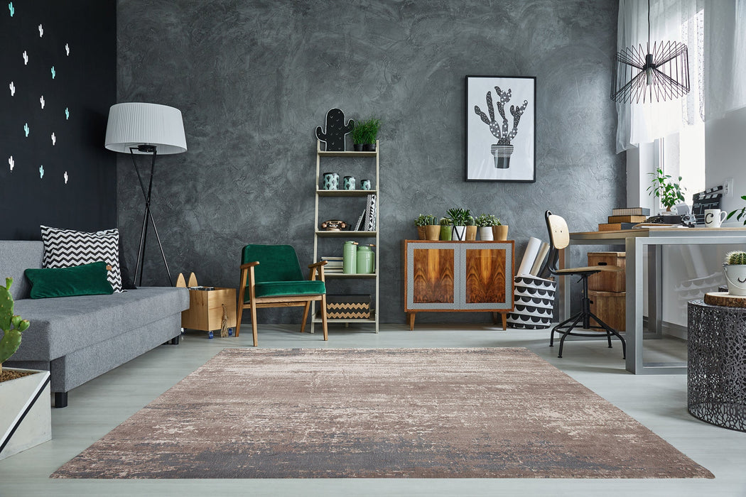 Teppich Contemporary Art 240x160cm Grau Beige