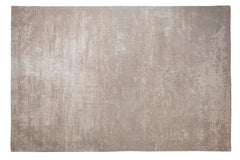Teppich Contemporary Art 240x160cm Beige Baumwolle