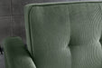 Schlafsofa Venedig 180cm 2-Sitzer Cord grün - Bild 5