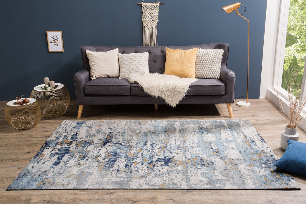 Teppich Abstrakt 240x160cm Blau
