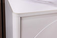 Sideboard Abstry 150cm 3D weiß mit weißer Marmorplatte aus Keramik - Bild 7