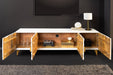 TV-Board Rigi 180cm 3D Mango Timber weiß - Bild 5