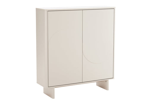 Highboard Abstry 130cm 3D mit Keramikplatte aus weißem Marmor