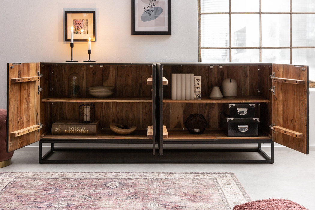 Sideboard Val Ferret 177cm Akazie grau