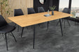 Esstisch Suite 120-160cm ausziehbar natur Ungezähmte Eiche Holzoptik - Bild 2