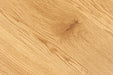 Esstisch Heliux 120cm rund natur Ungezähmte Eiche Holzoptik mit schwarzem Metallgestell - Bild 5