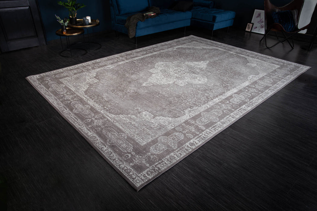 Teppich Pure Unique 350x240cm Hellgrau