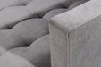 Ecksofa Visby 220cm 3-Sitzer Federkern Cord grau - Bild 6