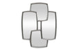 Wandspiegel Quara 90cm silber Modern
