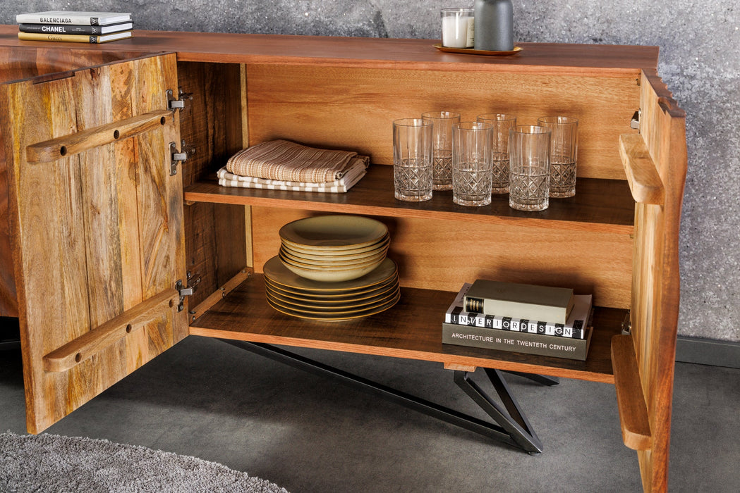 Sideboard Val Bregaglia 177cm Mango braun