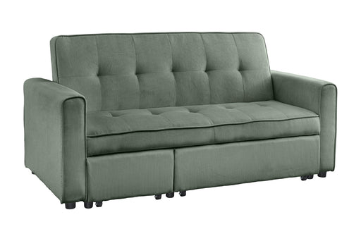 Schlafsofa Venedig 180cm 2-Sitzer Cord grün