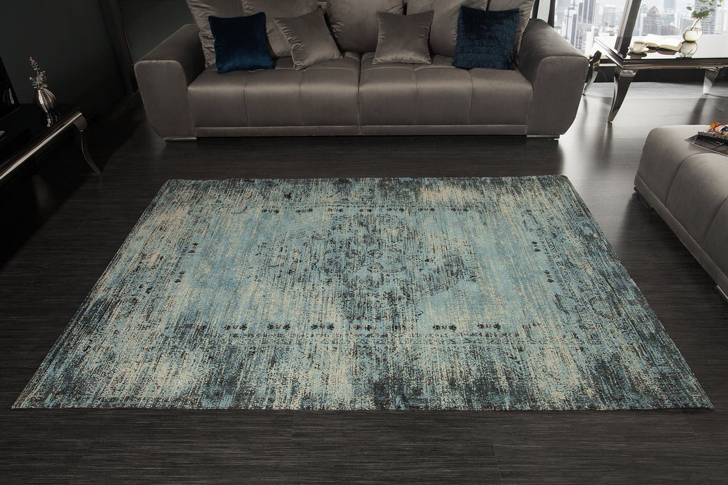 Teppich Medina 240x160cm aqua blau