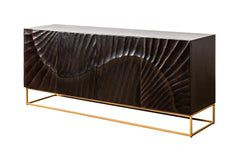 Sideboard Val Ferret 177cm Mango schwarz