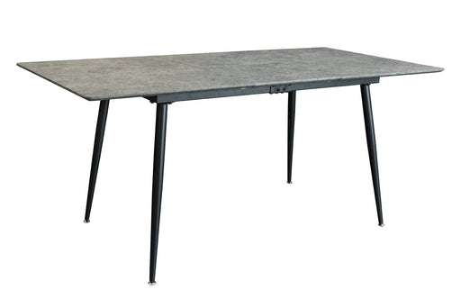 Esstisch Suite 120-160cm ausziehbar grau Rockoptik