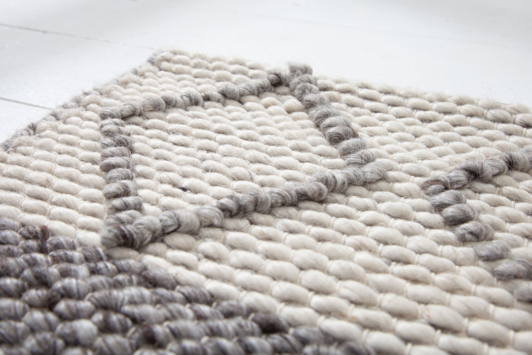 Teppich Yeti 240x160cm grau