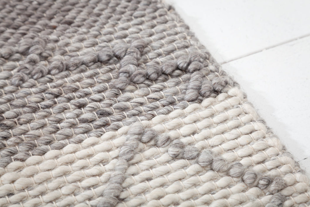 Teppich Yeti 240x160cm grau