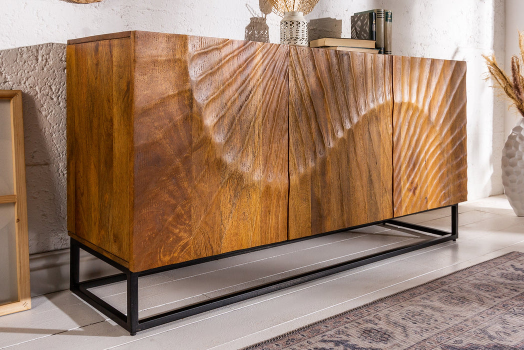 Sideboard Val Ferret 140cm Mango braun