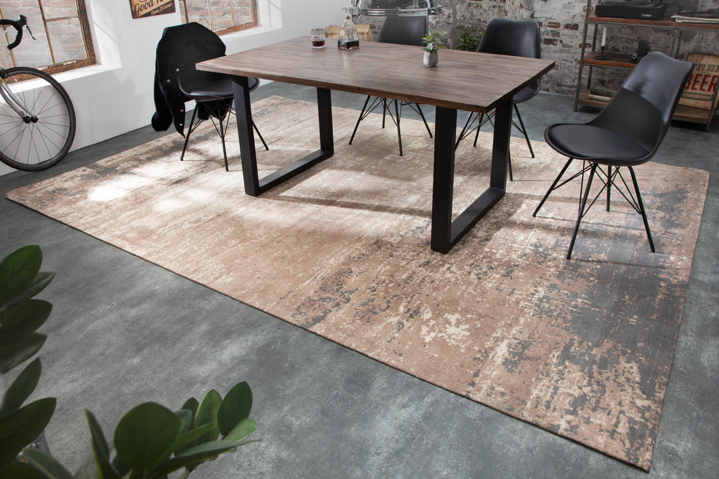 Teppich Contemporary Art 350x240cm grau beige