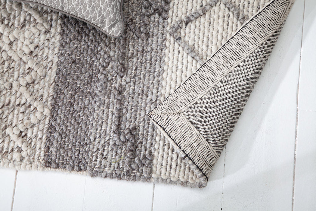 Teppich Yeti 240x160cm grau