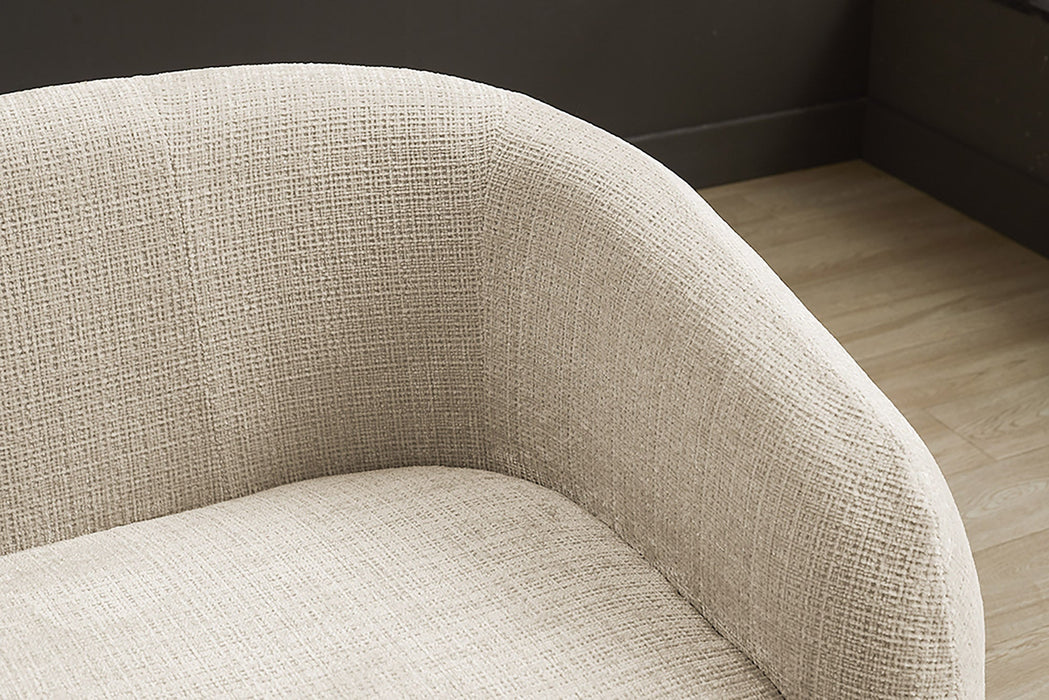 Sofa Vogt 200cm 3-Sitzer Chenille beige - Bild 3