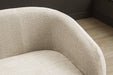 Sofa Vogt 200cm 3-Sitzer Chenille beige - Bild 3