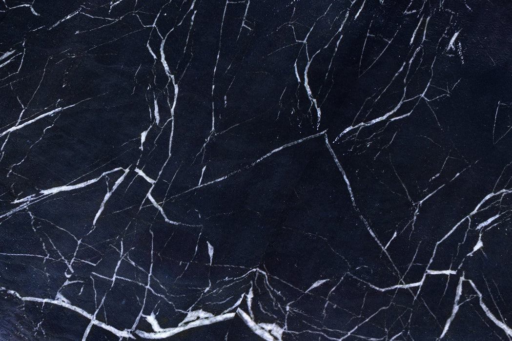 Couchtisch Rock 75cm Marmoroptik schwarz