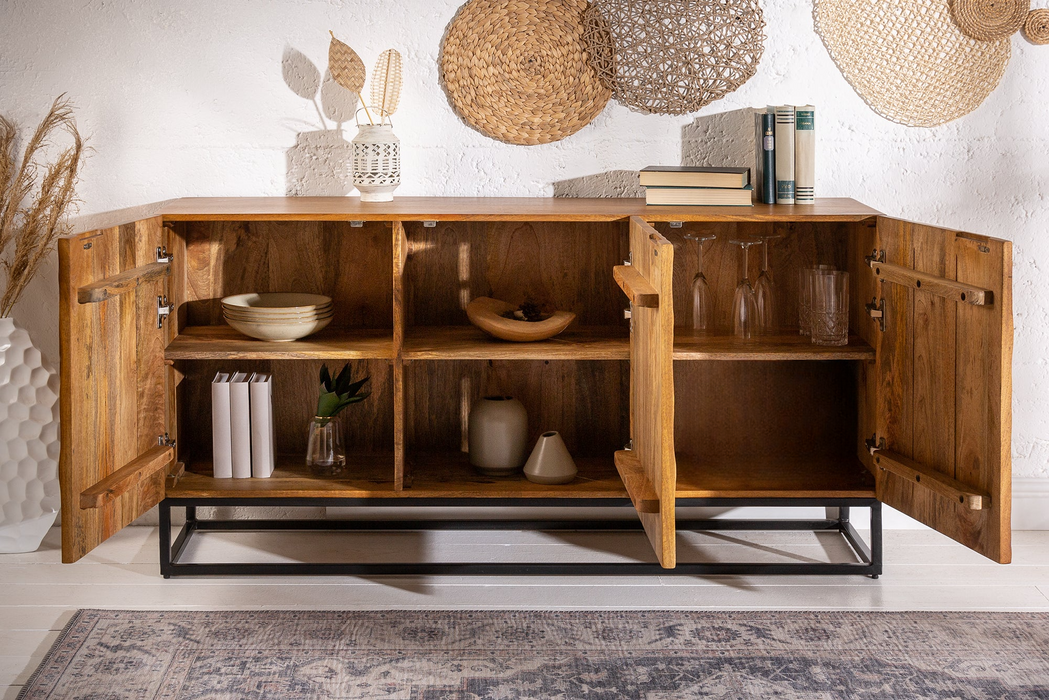 Sideboard Val Ferret 140cm Mango braun