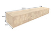 TV-Board MYSTIC Life 160cm hängend Akazie Timber - Bild 10