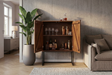 Highboard ORBIT 120cm 3D braun mango Timber - Bild 6