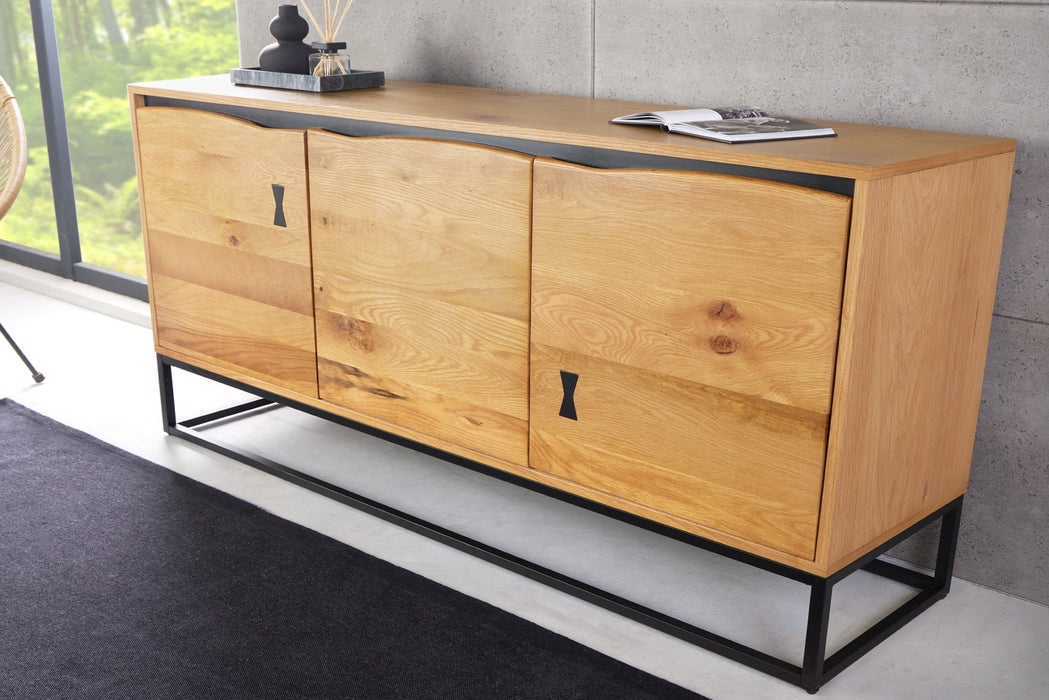 Sideboard Engelberg Artwork 150cm Eiche Optik