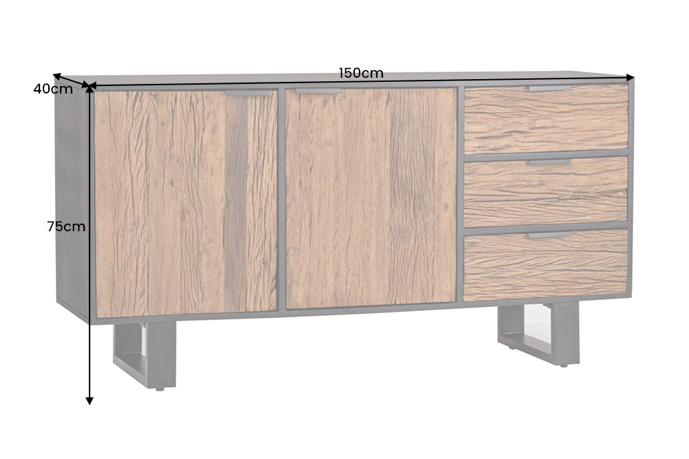 Sideboard Barracuda 150cm Mango Teak