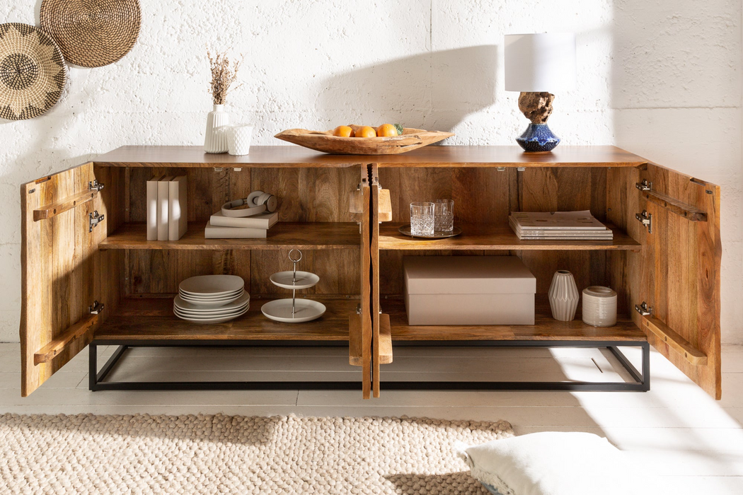 Sideboard Val Ferret 177cm Mango braun