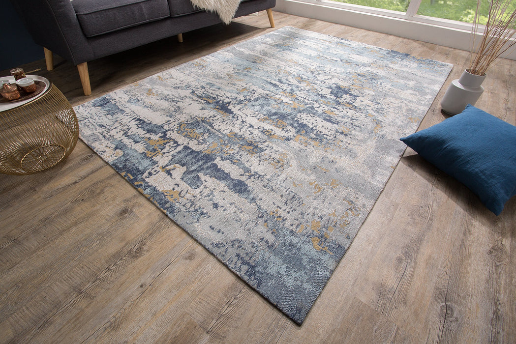 Teppich Abstrakt 240x160cm Blau
