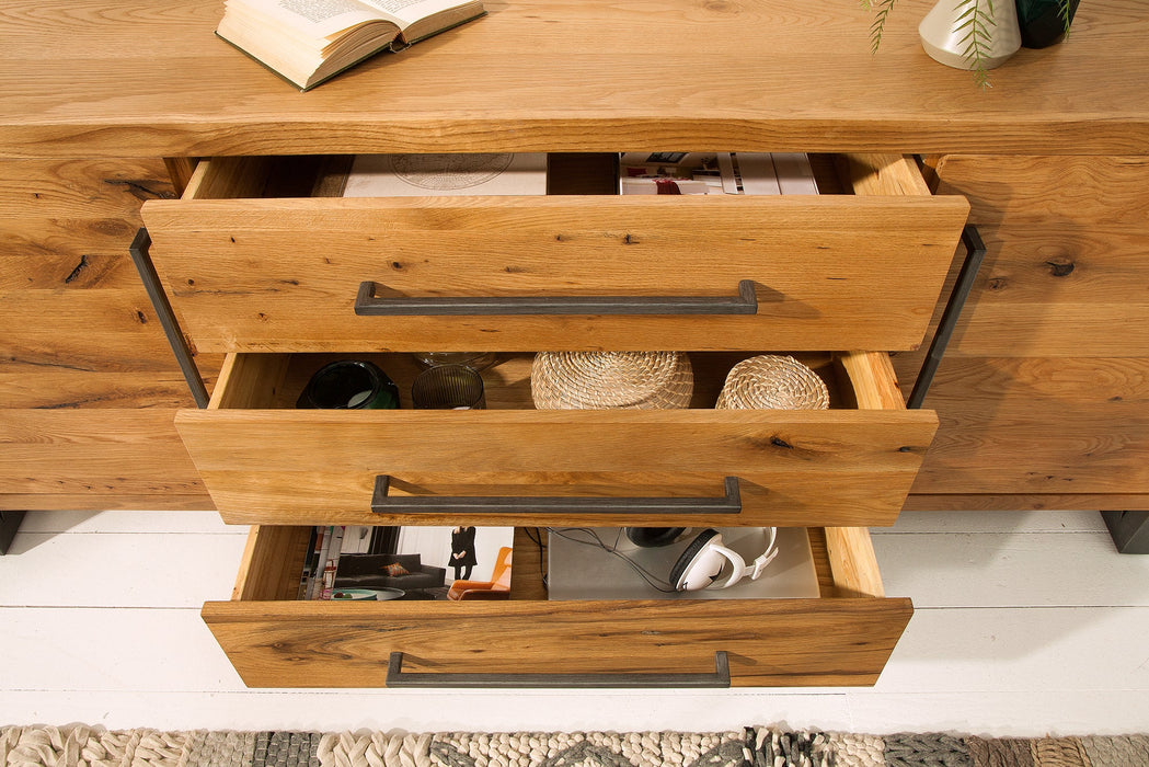 Sideboard Lötschtal 200cm Wildeiche