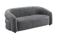 Sofa Vogt 200cm 3-Sitzer Chenille grau