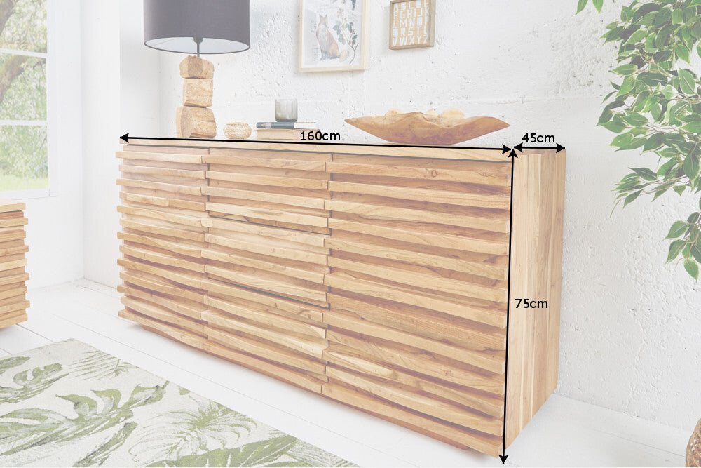 Sideboard Rhone Tal 160cm Akazie