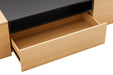 TV-Board Penthouse 160cm hängend natur schwarz - Bild 5